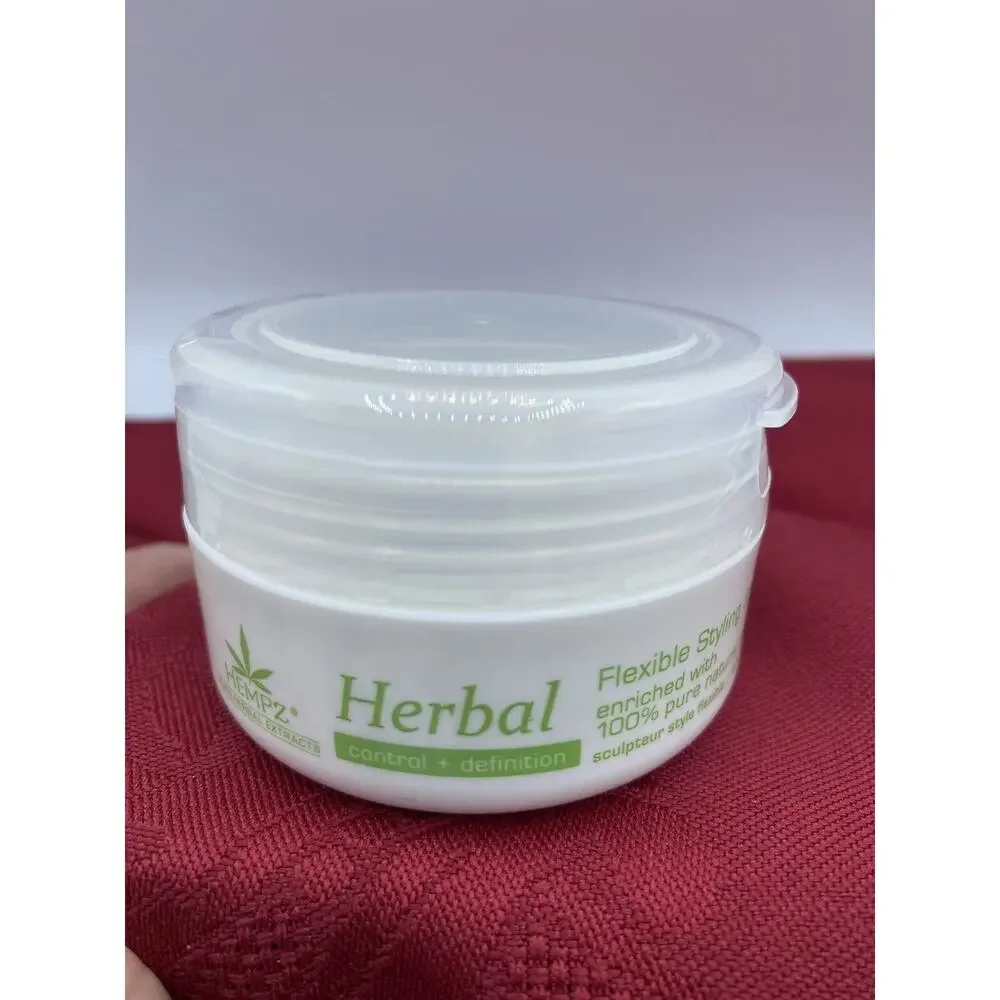Clearance! Lot Of 6-Hempz herbal flexible styling sculpt hair gel, 2.65 ounce